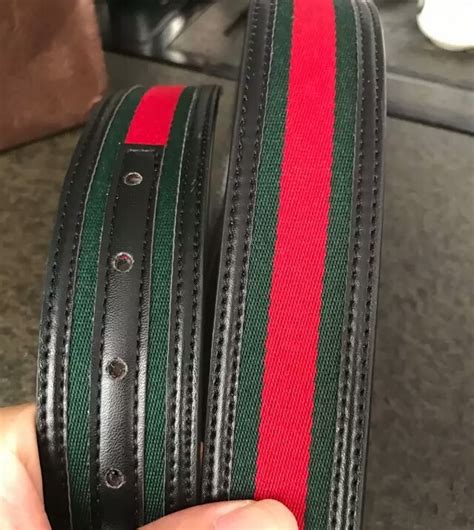 gucci belt red green white|gucci reversible belt women.